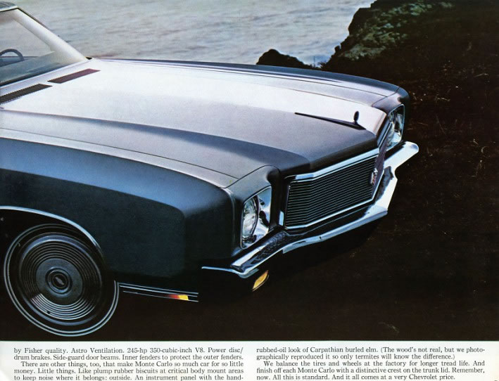 1971 Chevrolet Monte Carlo Brochure Page 2